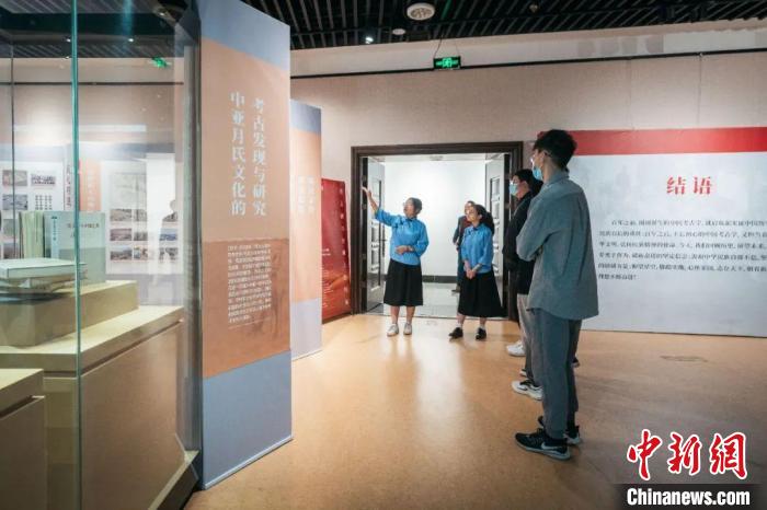 “丝路丹心——黄文弼与丝绸之路”特展在星空app官网开展。　马骞 摄